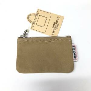  records out of production unused Ichizawa Hanpu coin case beige 