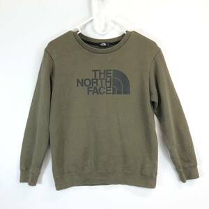 The North Face ノースフェイス スウェット オリーブグリーン 150サイズ キッズ NTJ62183Z