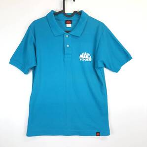 MAC TOOLS マックツール 半袖ポロシャツ ターコイズ系 Sサイズ