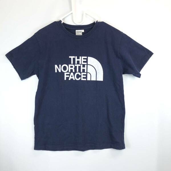 The North Face ノースフェイス 半袖Tシャツ ネイビー レディースLサイズ コットン100 NTW32143