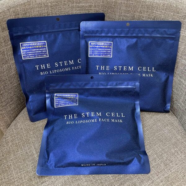 ザ ステムセル NMN 高級フェイスマスク 30枚入り3袋 ヒト幹細胞培養液