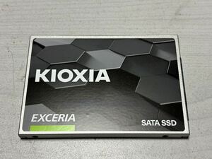 KIOXIA SSD 480GB USB case attaching used beautiful goods 