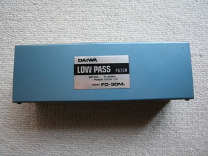 DAIWA ダイワ LOW PASS FILTER FD-30Mb