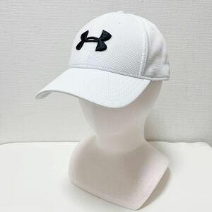 UNDER ARMOUR アンダーアーマー キャップ 帽子 L XL サイズ ホワイト