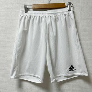 adidas アディダス サッカーパンツ シュートパンツ Mサイズ ホワイト ポリエステル