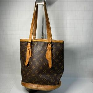 ★1円~★Y-473★本物ルイヴィトン★Louis Vuitton★モノグラム★バケツPM★内装張替え★EFY★売り切り★税込★