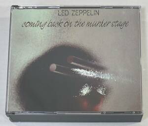 ◆LED ZEPPELIN/レッド・ツェッペリン◆COMING BACK ON THE MURDER STAGE(2CD)77年クリーブランド/プレス盤