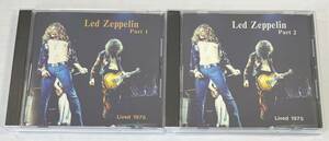 ◆LED ZEPPELIN/レッド・ツェッペリン◆SUPERSTAR CONCERT SERIES PART 1/2(2CD)75年ライヴ/プレス盤