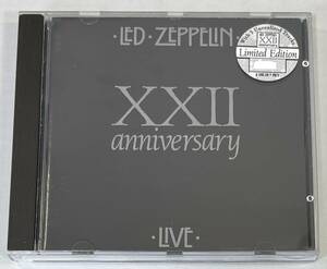 ◆LED ZEPPELIN/レッド・ツェッペリン◆XXII ANNIVERSARY(1CD)69年ライヴ/プレス盤