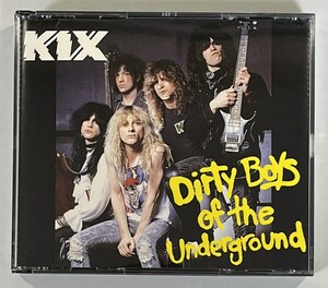 ◆KIX/キックス◆DIRTY BOYS OF THE UNDERGROUND(2CD)89年ライヴ/米国産グラムメタル/プレス盤