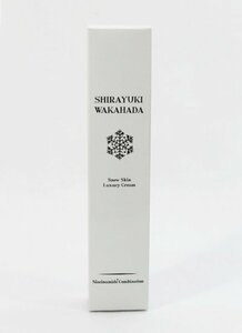 [未使用品]SHIROYUKI WAKAHADA Snow Skin 薬用クリーム 22g