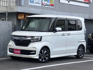 【諸費用コミ】:広島■クラウディア■中古車 平成29年 ホンダ N-BOXカスタム G L 左側パワースライド ナビ TV Bluetooth