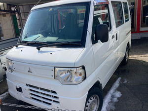 【諸費用コミ】:☆福島Prefecture☆中古vehicle 2011 Minicab Van CD 4WD Power steering 取説
