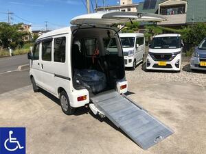 【諸費用コミ】:★埼玉Prefecture草加市発★Vehicle for disabled多数★ 2018 HijetCargo Vehicle for disabledスローパー 電動ウInch SA3