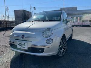 【諸費用コミ】:★KanagawaPrefecture相模原市発★ 2010 Fiat 500C 1.4 16V ラウンジ 電動ソフトトップオープン