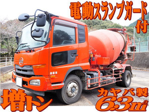 【諸費用コミ】:2013 Condor 増tonne Kayaba製 6.3立米 コンクリートミキサー 生コン スランプガード