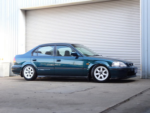 即決★EK4シビックフェリオ1.6Si-2 B16A-VTEC 5MT★修復歴無 ゼロファイター車高調&マフラー&ZEKE15AW JDM