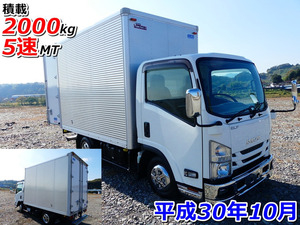 [ various cost komi] repayment with guarantee : Heisei era 30 year (2018 year ) Isuzu Elf aluminum van loading 2000kg 5 speed manual mileage 84,201km H30 year 