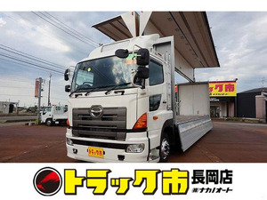 【諸費用コミ】:平成28年 プロフィア 12.6t 4軸 アルミウイング 格納ゲート Rエアサス 床フック9対/中央ローラー付