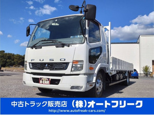 【諸費用コミ】:■福岡■全国納車 ファイター 4トン平ボディ ベッド付き 荷台長6.2m荷台鉄板張り キーレス 坂道発進補助