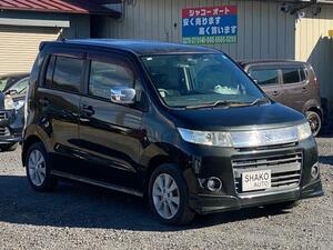 【諸費用コミ】:★群馬伊勢崎★格安vehicle多数★ 2008 Suzuki Wagon Rスティングレー T Smart key アルミ Navigation TURBO