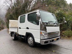 4D33 静岡発 2003Mitsubishi Fuso ジェネレーション Canter Wキャブ Double cab 2tonne truck 垂直ゲート デコトラ