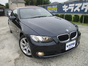 ☆ 千葉 2009年 BMW 3シリーズクーペ 320i 車検整備2年付 純正マルチ 本革シート 純正アルミ ミラー型ETC 整備記録簿多