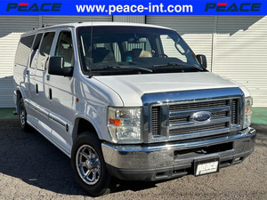 【諸費用コミ】:逆輸入vehicle/並行vehicle/American vehicle専門店 2010 Ford Econoline E150 7 person 電動サードSeat