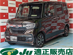 【諸費用コミ】:N-BOXカスタム G L ホンダセンシング 4WD 純正エンスタ 純正ドラレコ