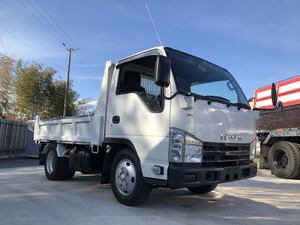 【諸費用コミ】返金保証included:愛知発 2010 Isuzu Elf 極東Dump truck 積載3t 程度下 全国登録納vehicle