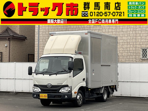 【諸費用コミ】返金保証included&鑑定書included:★群馬Prefecture★truck市★ 2018 Toyota Dyna 1.8t積・アルミVan・AT・ゲートincluded