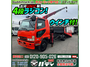 返金保証included:MitsubishiFuso Fighter Crane セーフティ4-stageCrane radio control ウInch レッカー vehicle載vehicle 栃木Prefecture小山市発