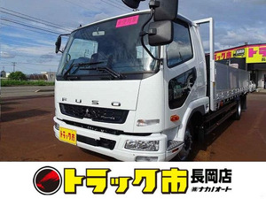 【諸費用コミ】:令和5年 ファイター 8.4t 増トン ワイドベッド付 アルミブロック リアエアサス 平ボディ ☆新潟県発