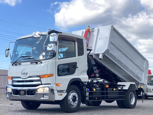 【vehicle卸値センター】 Condor アームロール 増tonne Shinmeiwaパッカーcontainer対応 積載7300kg Twinホist