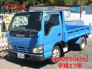 2005 Elf Dump truck Air conditionerincluded パワーウインドウ