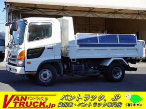 平成29年 日野 レンジャー ダンプ 4t 一方開 自動シート 鳥居補強 ダンプピン 新明和 ETC AT車