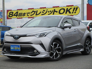 【諸費用コミ】:★群馬県★トヨナガ★ 平成29年 C-HR ハイブリッド 1.8 G モデリスタエアロ 純正