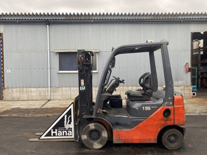 12284.TOYOTA/1.5t/ディーゼルvehicle/中古forklift/最大揚高3000mm/株式会社ハナインターナショル