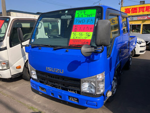 【諸費用コミ】:★truck専門店・自社工場完備★ 2012 Isuzu Elf ダブルピック 4WD 積載1.15t ETC ドラレコ