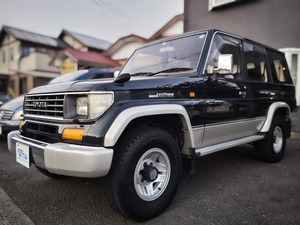 【諸費用コミ】返金保証included:★藤枝★中古vehicle★ 令和1995 Toyota LandCruiser Prado 3.0 SXWide ディーゼル 4WD