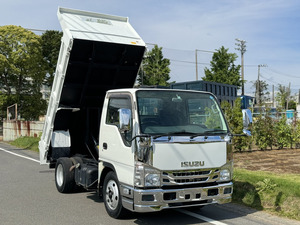 【諸費用コミ】:2014 Isuzu Elf 低床 Dump truck 3,000kg 距離63,000km Vehicle inspectionincluded