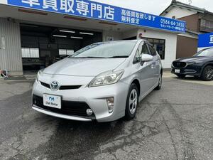 【諸費用コミ】:【全国納車】岐阜県発 平成25年 トヨタ プリウス 1.8 S ETC バックカメラ ナビ TV アルミホ