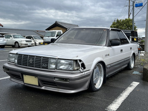 1991 Toyota Crown 3.0ロイヤルサルーン Pearlホワイト 不動vehicle 部品取り Mie Prefecture いなべ市 中古vehicle