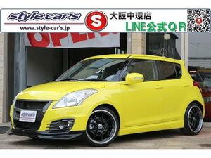 【諸費用コミ】返金保証付:【中古車★大阪★関西】 平成25年 スイフト 1.6 スポーツ クスコLSD 二人乗り 新品GReedyリッ