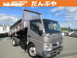 【諸費用コミ】:2018 MitsubishiFuso Canter 2.95tonne 強化Dump truck AT ピン加工 荷寸305/158/37(67) あゆみ掛け