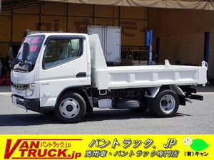 令和1993 MitsubishiFuso Canter 3.0 強化Dump truck 全低床 DX ディーゼル 3tonne 極東 left電格Mirror 三方開 5MT