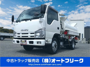 【諸費用コミ】:■福岡■全国納vehicle Elf Tank lorryvehicle 4WD 2層3KL 消防書類有 1989保証included 流量計ホースリール