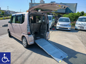 【諸費用コミ】:★埼玉Prefecture草加市発★Vehicle for disabled多数★ 2013 N-BOX+ Vehicle for disabled スローパー タクシーMeterincluded