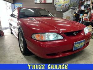 【諸費用コミ】:★北海道・深川市★ 1999 Ford Mustang GT After-marketマフラー・After-market17AW・茶革Seat