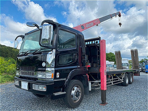 【諸費用コミ】返金保証included:★静岡Prefecture★磐田市★中古vehicle★ 2003 MitsubishiFuso スーパーグレート H15☆スーパーグレート4